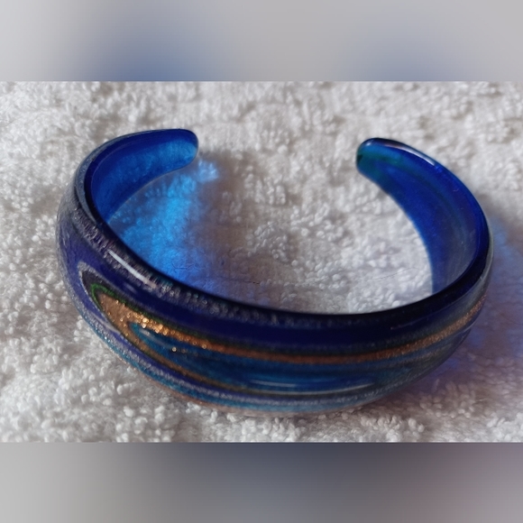 Pier One Art Glass Bracelet - Picture 3 of 8